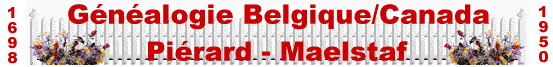 G�n�alogie belge-canadienne